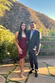 Danced all night in this dress! Very lightweight and comfortable, the fit of the dress flatters my figure. Obsessed with the red wine color too. - Nina I.