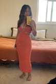 I can't wait to wear this dress! I feel a perfect combo of sexy and cute. I just wish my boobs were just a tiiiiny bit bigger so that the sides weren't as loose. It's fine though! - Sheila S.