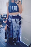 In the past two years, I've lost 110 pounds, so you can imagine that ordering clothes is somewhat of a terrifying experience for me. I'm still getting used to my new body and every brand's sizing is so different. 

I ordered this for my sister's engagement party. It was an outdoor event and I felt so beautiful and comfortably elegant. The fit was perfect. I'd buy it again and again! Thank you for making me feel so beautiful. - Heather P.