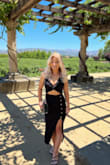 I got a lot of compliments on this dress when I wore it! Very flattering fit even though it's tight. Highly recommend. - Jenny A.