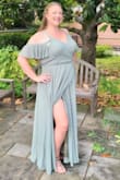 Wore this dress to a wedding and everyone, including myself, was obsessed! I was amazed it was long enough on me without having to get alterations since I'm 6'2! It was perfect! - Jessie G.
