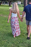 I'm not one to wear skirts, but this one is amazing! Very flowy and feminine - Katy K.