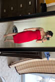 This dress is amazing! Bought it for a wedding and I'm so excited to wear it! Keep trying it on because I love it so much! Runs large! - Stephanie J.