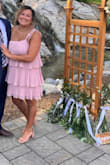 Loved this dress. The fit was a little loose, but I have broader shoulders so I loved how it looked! - Courtney B.