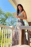 Perfect for a late spring / early summer evening.  The material is substantive and flows nicely in the wind. - Hillary M.