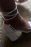 These heels are so beautiful! I wore them for about 6 hours and didn't really feel uncomfortable. I loved them. - Mya R.