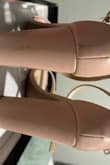 I ordered 2 pairs of heels and they just came in the mail. I was super excited to try them on and they fit perfectly and look even better on. However, one of the pairs came in with scuff marks and I'm very disappointed. I already knew it was worn when it came in not strapped smh and for that Lulus gets a 3.5 star - Davy K.
