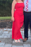 I wore this to a wedding and posted pics online. I was stunned when my mother-in-law texted me to tell me I looked fabulous! Lol. 

Seriously tho this dress was a dream. I am a real woman with real curves and while I work hard to stay in shape, I'm happy to look like a woman. I bought this dress final sale, and the tailoring and professional press cost more than the dress. Paired it with some nice bedazzled metallic wedges and a borrowed evening bag, and I had a great look for a little over a hundred dollars. Happy days! Glad to be getting dressed up and going to weddings again. - Julie H.