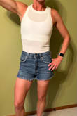 This fits perfectly and can be worn so many different ways. - Carrie W.