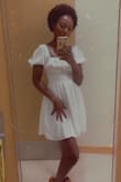 This dress fit perfectly and felt so flattering. I wore it for my birthday and got lots of compliments. I almost didn't want to take it off. - Dorothy A.