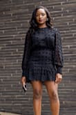 I love this dress. Can be dressed up to look designer. The location of the cinch isn't the best if you have a little fupa, so maybe go a size up if you care about that! - Stephanie B.