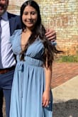 This dress is beautiful. It's sexy, elegant, and comfy at the same time. I love it. - Lina N.