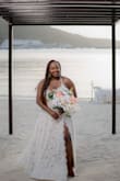 A perfect wedding vowel renewal dress. I ordered this in May for my June 10-year wedding anniversary. It was a little large but I had an amazing seamstress help me fix the straps and I added a lining of fabric so the skirt wasn't too see-through. - Deborah R.