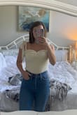 This top was cute I did return it just because I feel like it made my shoulders look wide - liked it but didn't love it. - Anna L.