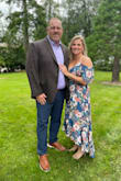 I wore this for a wedding. I'm very petite with small shoulders and short legs, but I also have curves. The adjustable straps made it easy to fit to me and the high-low cut is very flattering. I did have to pin the bust area or else the girls would hang out but other than that I felt beautiful and really loved this dress! - Michelle K.