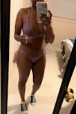 I was worried about the sizing but everything fit so well. I think I could Have fit a small but went with a medium for the top. The color blends very well with my skin tone, that I almost look naked. I love it! - Lavon B.