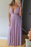 Great quality! Beautiful colour. I think it fits me perfectly. I had to hem it, but of course, I excepted that. I'm very excited to wear this to my friend's wedding. - Vanessa D.