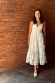 Absolutely love this dress! It was perfect for my bridal shower- I got so many compliments on it. The material is of great quality and it was very true to size. - Laura S.