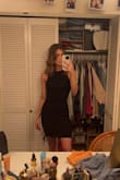 I'm tall and often struggle to find cute dresses but this dress is the perfect length for us tall ladies, a fun LBD! Fits perfectly and is such a versatile dress that you can dress it up or down. I wear it often, it's so flattering! - Gabrielle H.