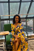 I needed a dress to wear to a wedding, but didn't want it to be too formal. I was also looking for something comfortable and "flowing" - even though it was in the Fall, it was still warm outside. This dress was perfect. The colors are vibrant and I love the material. You can't go wrong with this one. - Styletta C.