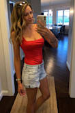 The straps are adjustable and won't suffocate a tall girl if ya know what I mean .. - Lindsay B.