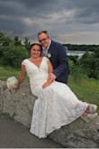 This was a back up option as I originally ordered another dress from Lulus, but once I tried it on my mind was set on it. Everyone commented on how beautiful it was. I didn't want a traditional or white dress, and this was perfect. It feels and looks much more expensive than it is - Kate M.