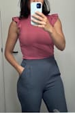 I loved these for going back to the office! They are cute and look professional and put together without being boring, and they have a little give to make them comfortable. I just wish the zipper was a little longer to accommodate my butt, as it is it barely fits by. But once they are on they look perfect! - Sara M.