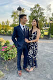 Soooo many compliments on this dress! It fit perfectly and was perfect to wear to a wedding. Great design and material!! - Sonia P.