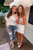 I am obsessed! I wore these to a friend's engagement party.. they were so comfortable and SO cute! I was on my feet standing or walking around all night (~5hrs) and my feet felt great. I think the off-white color pairs nicely with white denim and a summer tan! :) - Hannah L.