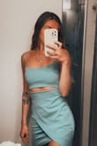 Fits perfectly and the material quality is comfortable. - Claire S.