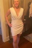 This dress is exactly what I was looking for for my upcoming bachelorette party weekend. I feel confident and attractive in it. Design hides any flaws. Buy it! - Tiffany B.
