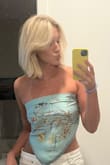 This is a great top for the summer!   This light color green is great with white shorts or jeans. - Linda C.