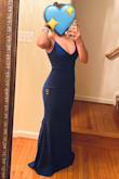I love the dress, it's super cute! It's a bit long, so I will be hemming it. I got it to wear for someone's wedding reception and it can be dressed up with some sparkly jewelry and a handbag. The dress comes with a zipper in the back and adjustable straps plus built-in pads so you don't have to worry about a bra. I would recommend it! - Nisso S.