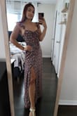 Super cute and comfortable summer dress. I'm 5' 3" so I had to get it hemmed to fit my tiny body but it was worth it! I ordered size S and it was a perfect fit. I love a subtle cut-out under the bust area as well as elegant straps on the dress. 10 of 10 for this one! - Milica B.