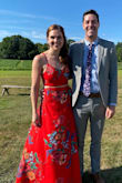 I bought this for a summer wedding and it was perfect! It fit great, was comfortable to dance in, and I got a lot of compliments! - Mary S.