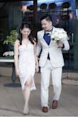 I wanted a simple but elegant dress for my intimate wedding and this dress is perfect. Thank you Lulus. - Ericka T.
