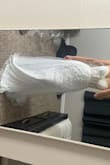 It fit almost perfectly, just a little too long for my style so will be making it shorter like the second photo. Material is great!! And love the corset look to it. 10/10. - Laraina B.