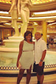 Chose to wear this dress for my husband's birthday dinner in Vegas. I could tell as soon as I tried it on that it was going to be a perfect fit for me. I love the slit and the asymmetrical shoulders. Look forward to wearing this dress again! - CANDACE H.