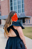 Super short, but love having this piece in my wardrobe! Great graduation dress! - Michaela S.