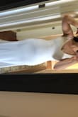 I look 100% fabulous in this dress but be warned, it shows everything. There will be no underwear, no shapewear, and no ANYTHING. The world will know the shape of your belly button. The fabric is so nice and feels so much more expensive. It's a heavier fabric than I expected and I love it so much.
My photos will only upload sideways, sorry about that. - Casey S.