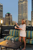 Looked great at my birthday dinner and I'm planning on bringing with me on vacation. - Amanda M.