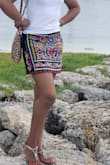I really liked this skirt. Short and sexy but still gives coverage. - Marie E.