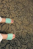 I like these shoes but the soles are not very thick and they are a bit large on my feet causing me to walk a bit strangely. Still, they look great with the outfit I bought and I will wear them whenever I wear the outfit. - Jennifer M.