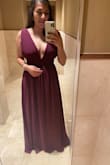 I loved it, it was the perfect dress for the occasion, it was a little long but it was not bad, my heels solved it. - Alejandra A.