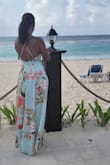 I bought it for a beach wedding, it was light and comfortable.  I will wear it again to a brunch or any type of celebration, received lots of compliments. - Merlyn J.