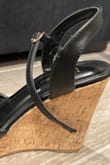 I was really loving this sandal until the strap broke off during my third time wearing it. Not heavy wear through walking but just attending church.  Otherwise, the style is on point, very sleek, clean look that goes well with anything. - Jazzlyn B.