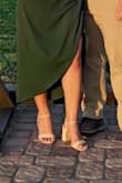 I love these shoes, the style is so cute, the heel is chunky enough to offer some solid support, and the strap is held on tight so no rolled ankles! Wore these to a wedding, they started to hurt after a few hours but they were comfy enough to get through the rest of the night. I'll be wearing them again for sure. - Nicole K.