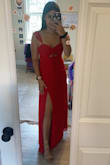 This dress is absolutely amazing! I bought it for my sorority's formal recruitment, but it could easily be used for a wedding guest/bridesmaid dress as well. The material gives more of a formal dress vibe than a maxi dress for the beach. Definitely would buy again!! - Brooke V.