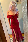 Gorgeous, really well made. Comfortable material & looks beautiful on. I got it for my cousins wedding. - Kayla P.