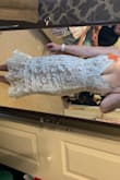stunning dress, i feel so good in it! true to size. - Nicole R.